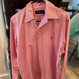 Men’s polo dress shirt